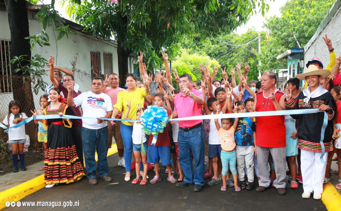 Avanza el programa Calles para el Pueblo en el barrio Domitila Lugo