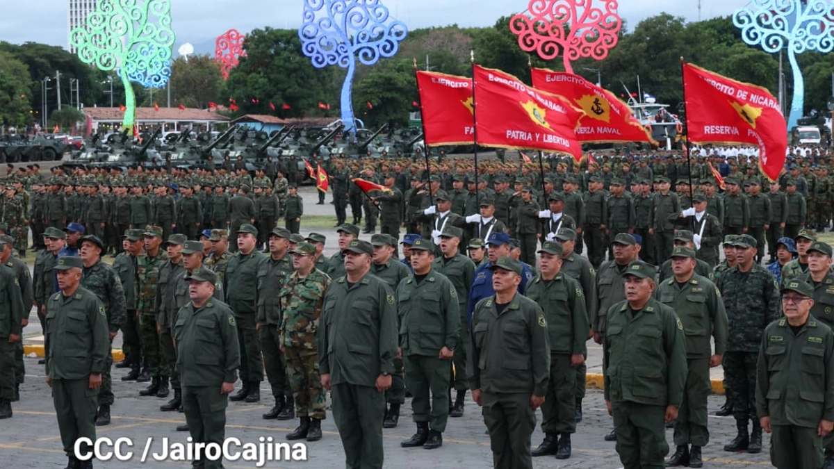 Anuncian acto central por el 46 aniversario del Ejército de Nicaragua