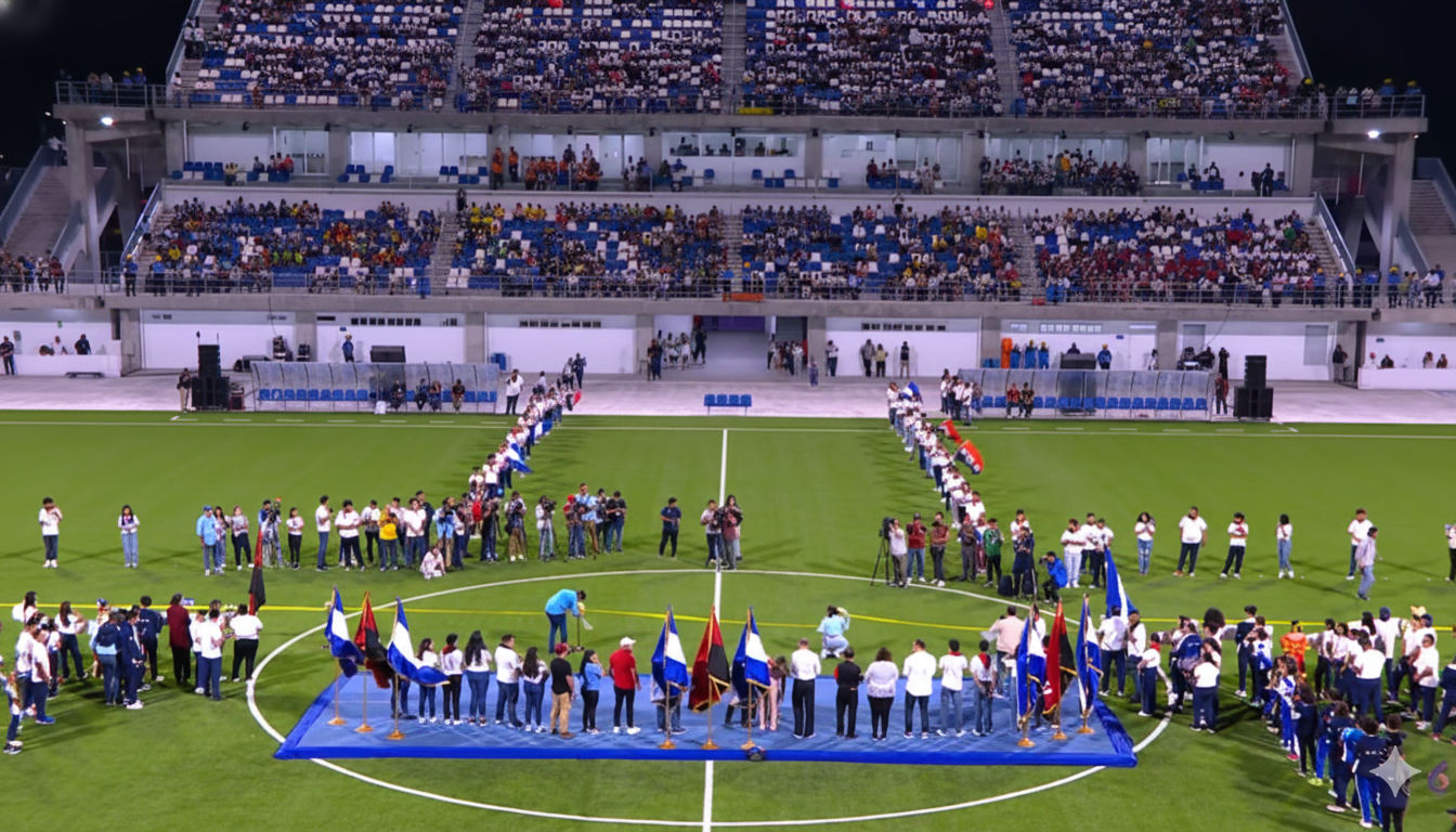 Nicaragua Vibra con la Inauguración del Estadio de Fútbol Miguel «Chocorrón» Buitrago: Un Templo para la Juventud y Cuna de Victorias