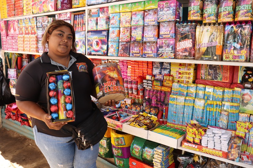 Pólvora con alta demanda en Año Nuevo