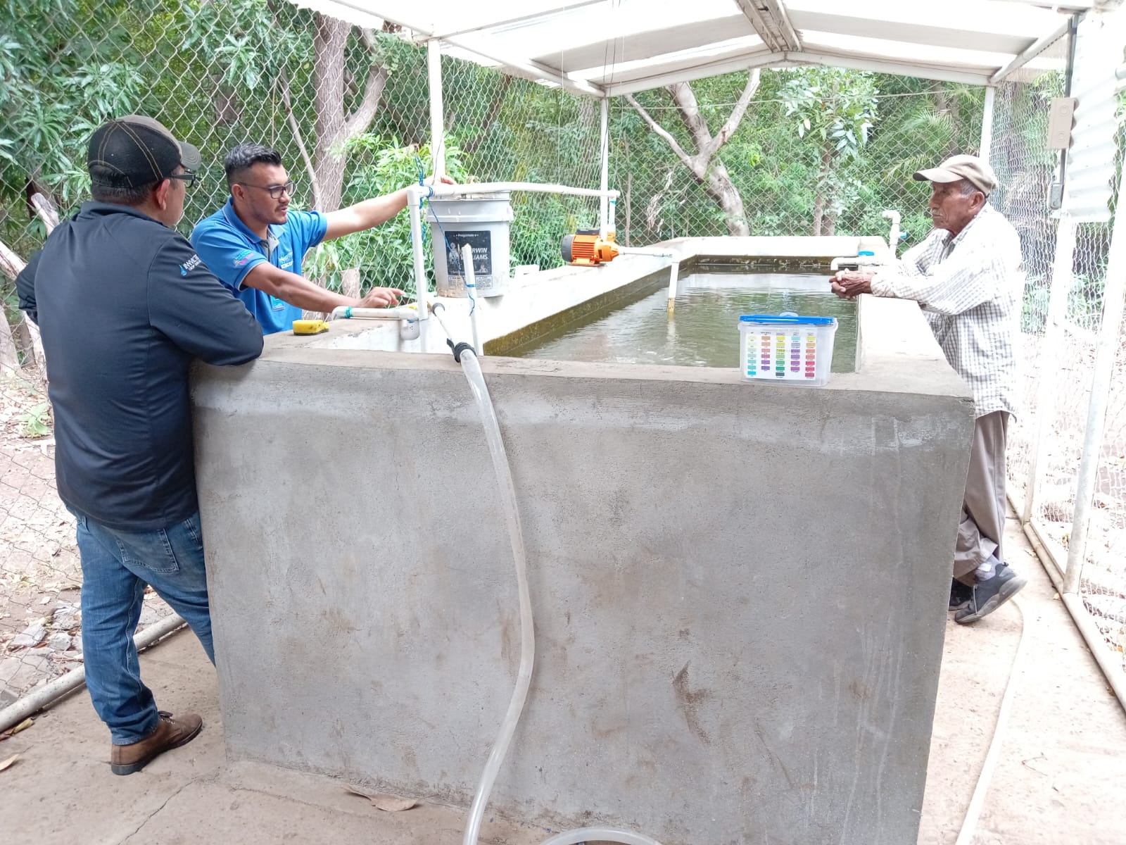 Acuicultura familiar florece en Río San Juan
